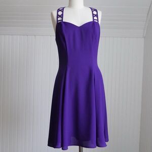 Perfect 90s cage strap party dress‎